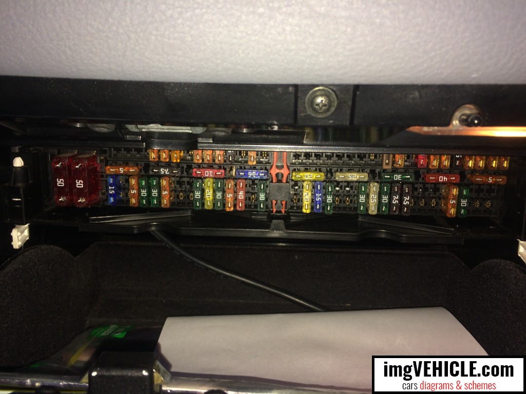 BMW E46 Fuse box location