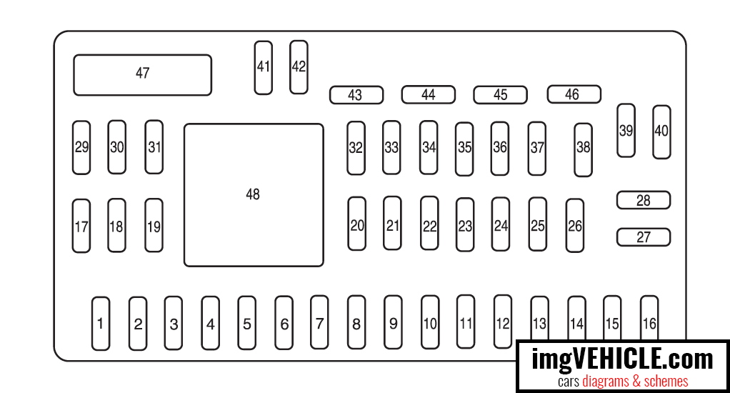 Ford Escape II (20082012) caja de fusibles diagramas y esquemas