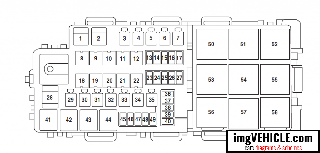 2011 ford fusion interior fuse box diagram