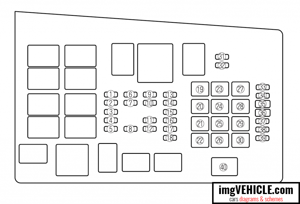 Mazda 6 GG1 Fuse box fuse block (engine compartment)