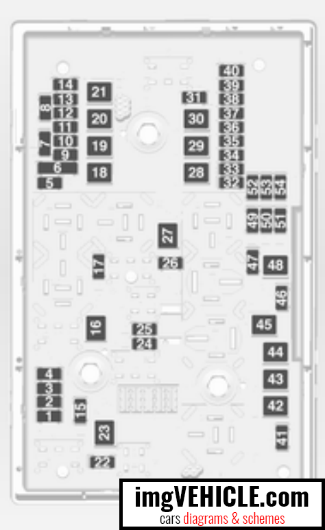 Opel Astra J Fuse box engine compartment fuse box