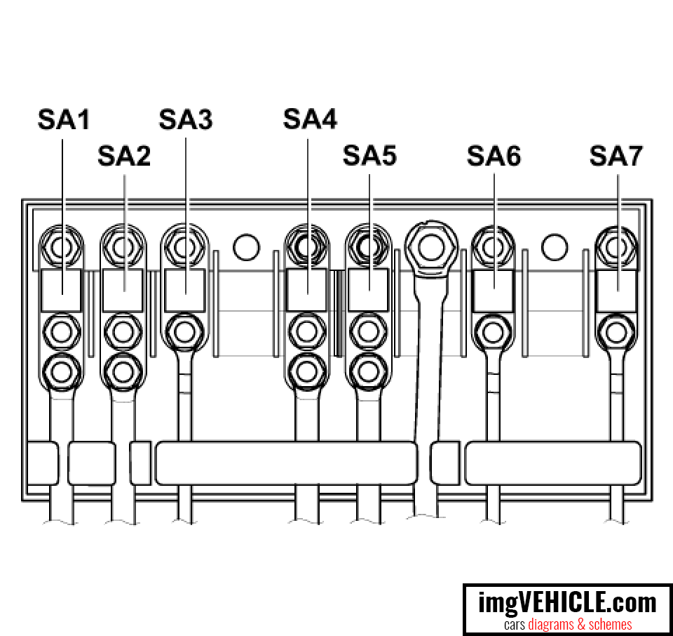 Volkswagen Passat B6 Fuse Box Diagram [2005–2010] - Cars Fuse - Medium